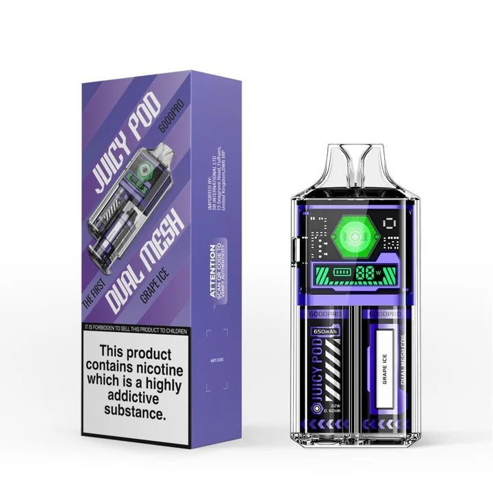 buy Juicy Pod Good Pro 6000 Vape Kit at Wolfvapes.co.uk