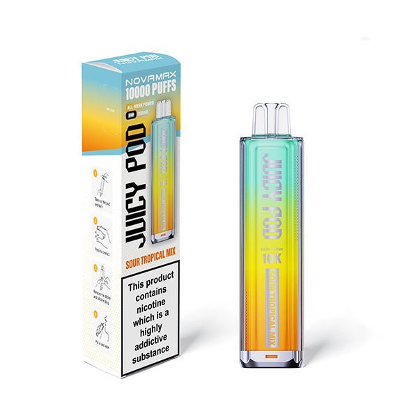 buy Juicy Pod Novamax 10k Vape Kit - (BOX OF 5) at Wolfvapes.co.uk