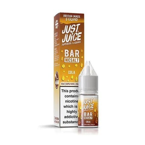 buy Just Juice Bar Nic Salt 10ml E - Liquid Box of 10 at Wolfvapes.co.uk