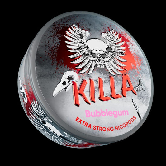 buy Killa Nicopods - Bubblegum - 12.8mg - Box of 10 at Wolfvapes.co.uk