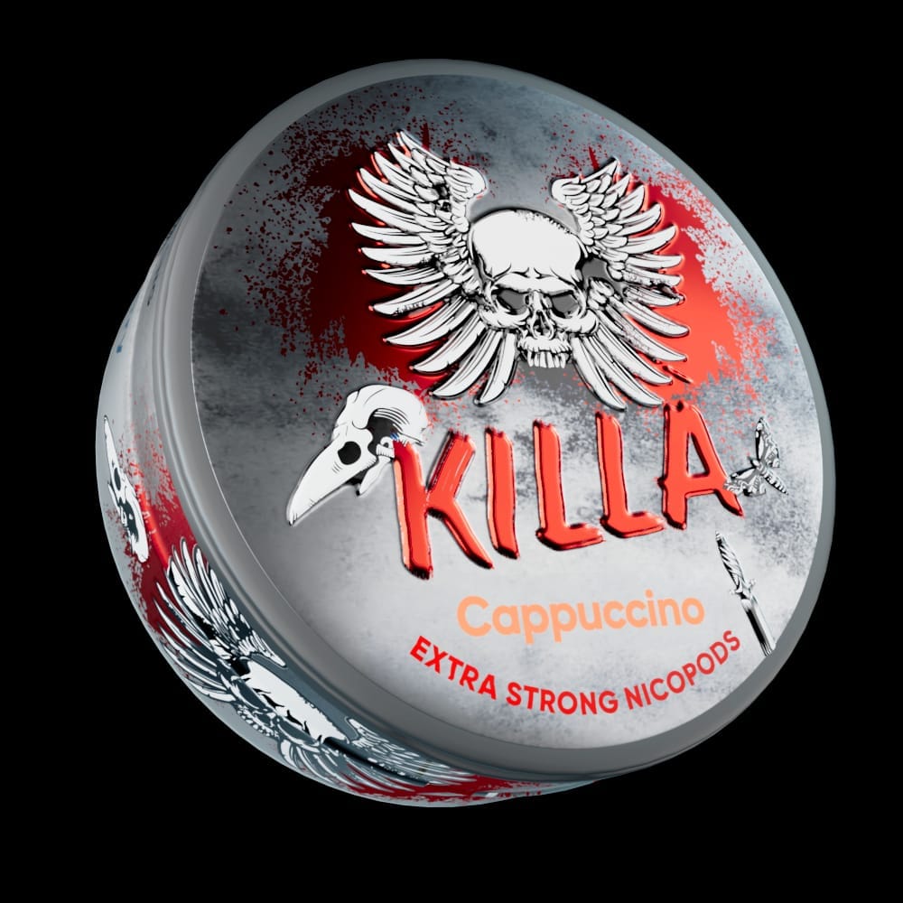 buy Killa Nicopods - Cappuccino - 12.8mg - Box of 10 at Wolfvapes.co.uk