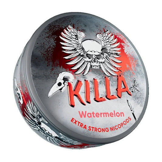 buy Killa Nicopods - Watermelon - 12.8mg - Box of 10 at Wolfvapes.co.uk