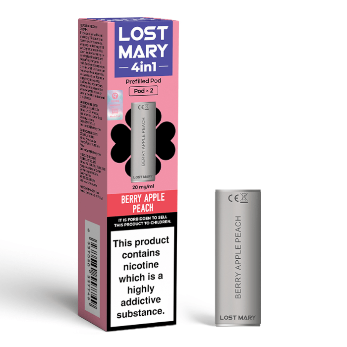 buy Lost Mary 4 - in - 1 Prefilled Pods Pack of 10 at Wolfvapes.co.uk