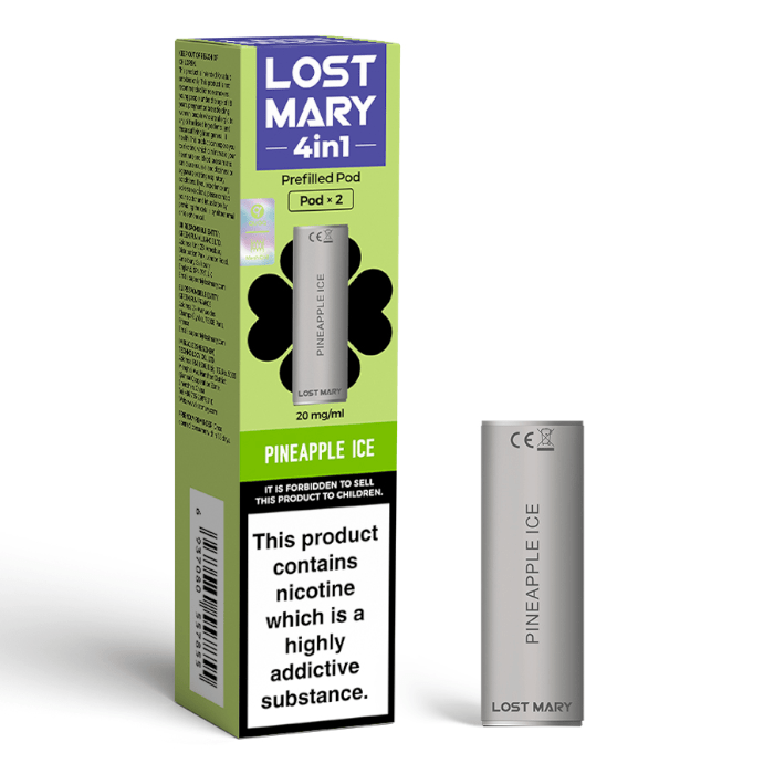 buy Lost Mary 4 - in - 1 Prefilled Pods Pack of 10 at Wolfvapes.co.uk