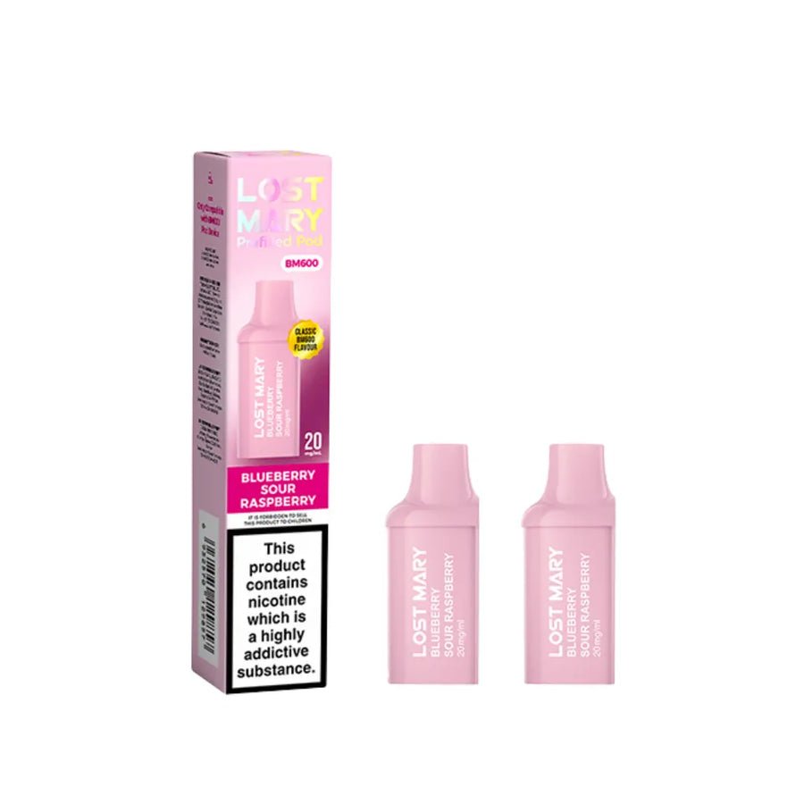 buy Lost Mary BM600 Replacement Pods Pack of 10 at Wolfvapes.co.uk