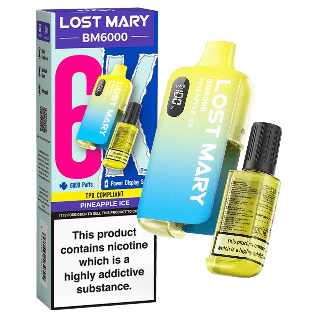 buy Lost Mary BM6000 Prefilled Pod Vape Kit at Wolfvapes.co.uk