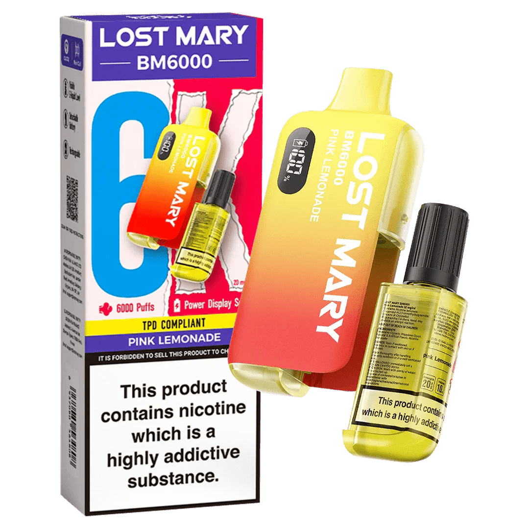buy Lost Mary BM6000 Prefilled Pod Vape Kit at Wolfvapes.co.uk
