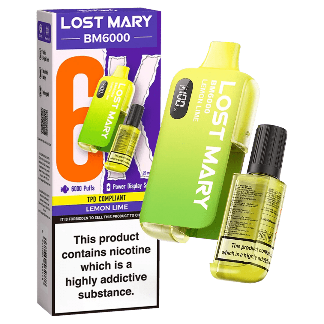 buy Lost Mary BM6000 Prefilled Pod Vape Kit at Wolfvapes.co.uk