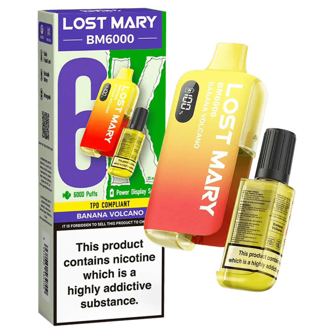 Lost Mary BM6000 Prefilled Pod Vape Kit Lost Mary BM6000 Prefilled Pod Vape Kit