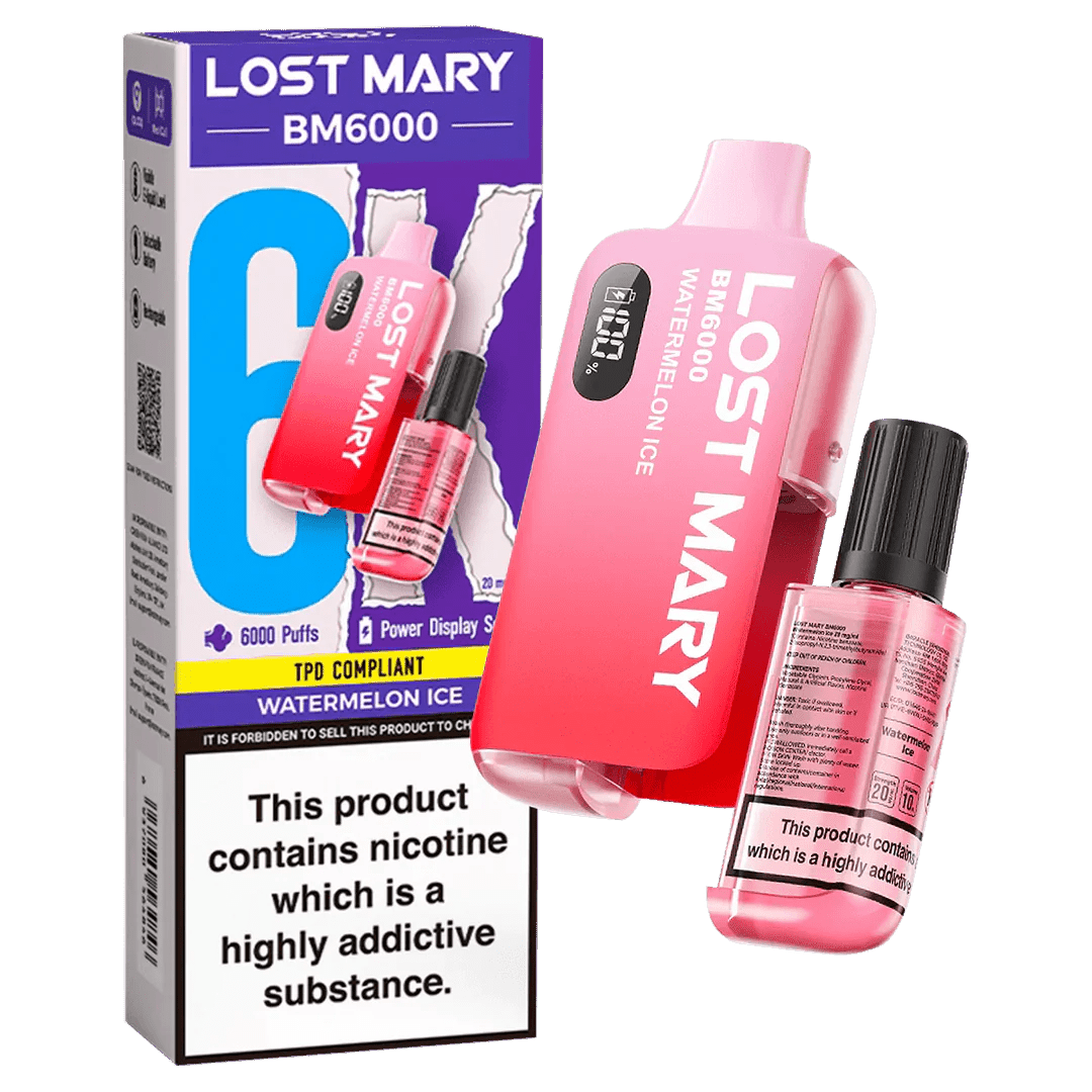 buy Lost Mary BM6000 Prefilled Pod Vape Kit at Wolfvapes.co.uk