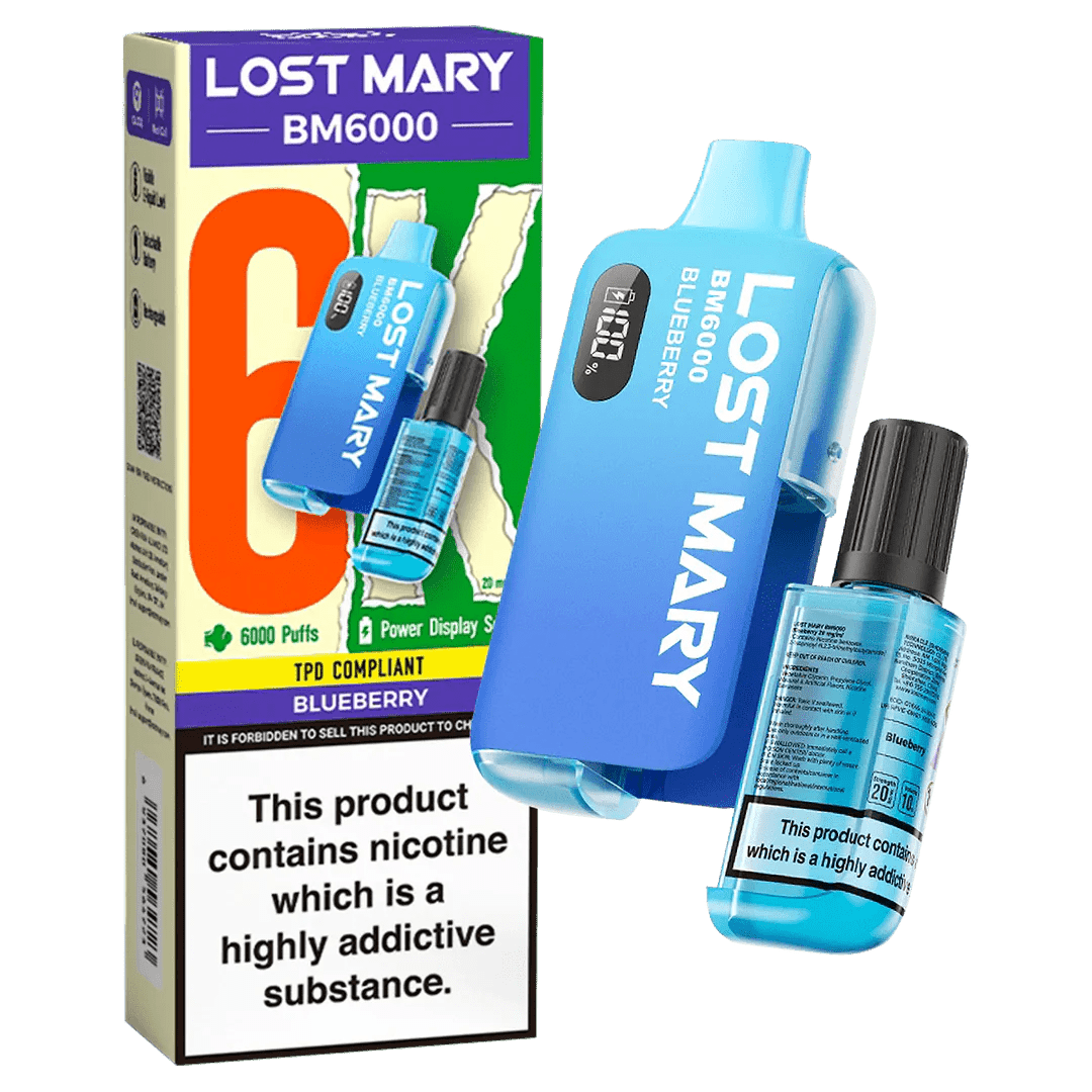 buy Lost Mary BM6000 Prefilled Pod Vape Kit at Wolfvapes.co.uk