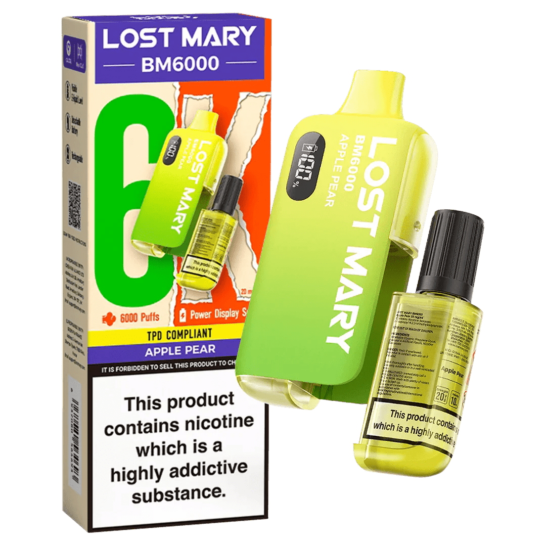 buy Lost Mary BM6000 Prefilled Pod Vape Kit at Wolfvapes.co.uk