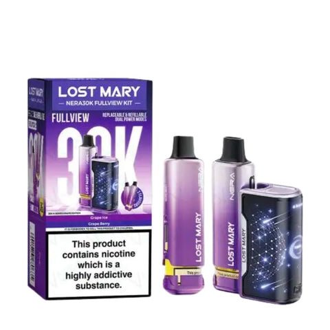 buy Lost Mary Nera 30K Prefilled Pod Vape Kit - Pack of 5 at Wolfvapes.co.uk
