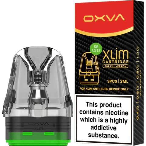buy OXVA Xlim SS Replacement Pods (Pack of 3) at Wolfvapes.co.uk