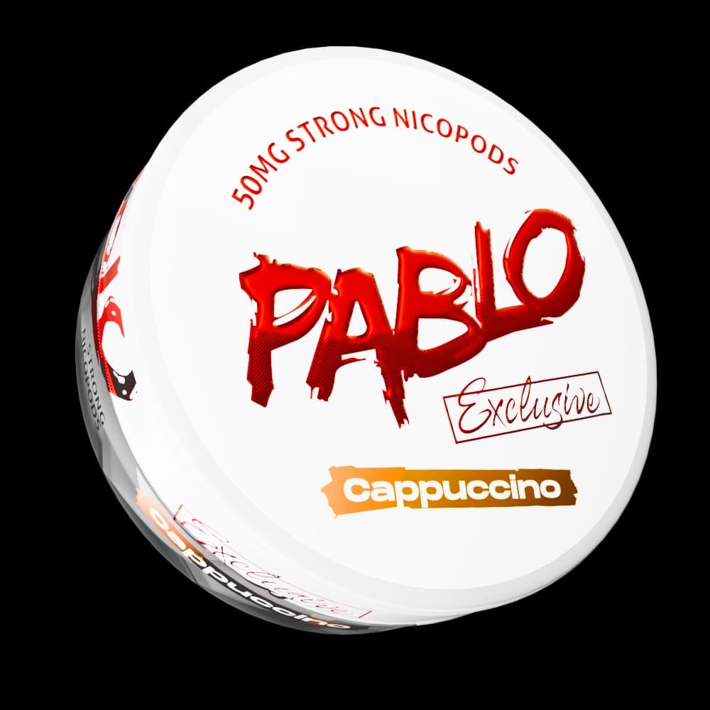 buy Pablo Nicopods - Cappuccino - 30mg - Box of 10 at Wolfvapes.co.uk
