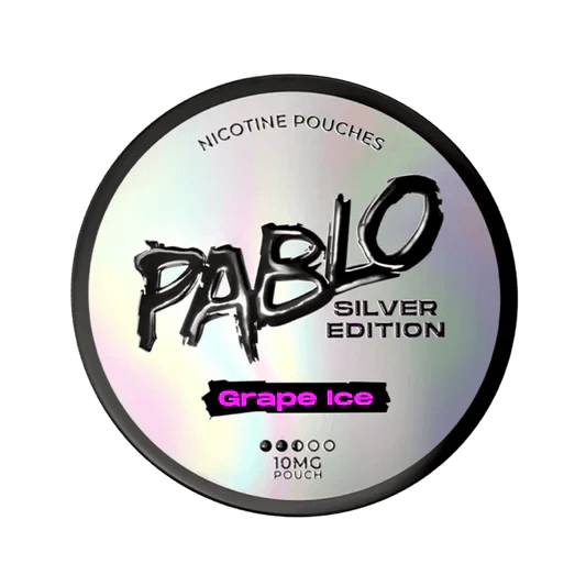 buy Pablo Silver Edition Nicotine Pouches Pack of 10 at Wolfvapes.co.uk