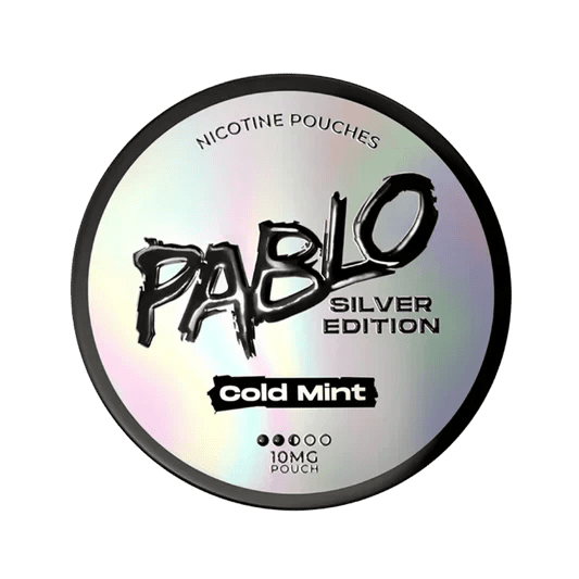 buy Pablo Silver Edition Nicotine Pouches Pack of 10 at Wolfvapes.co.uk