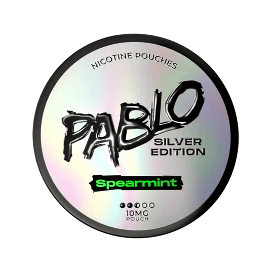 buy Pablo Silver Edition Nicotine Pouches Pack of 10 at Wolfvapes.co.uk