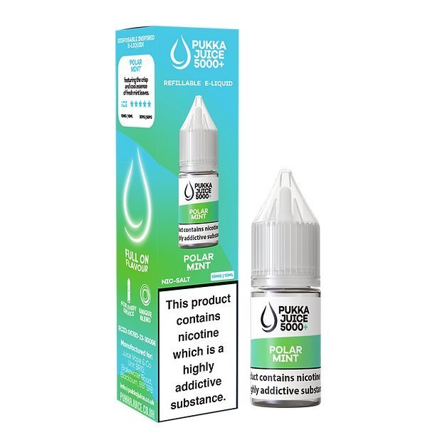 buy Pukka Juice 5000+ Nic Salts 10ml - Box of 10 at Wolfvapes.co.uk