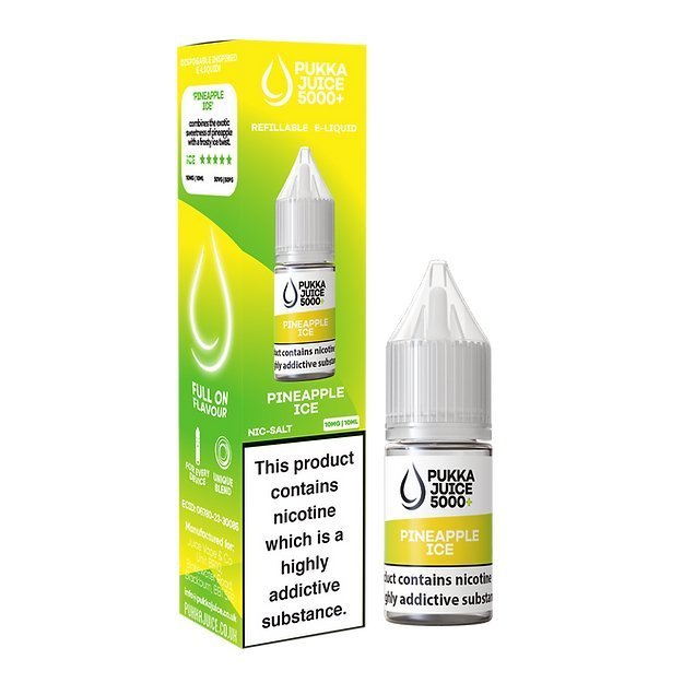 buy Pukka Juice 5000+ Nic Salts 10ml - Box of 10 at Wolfvapes.co.uk