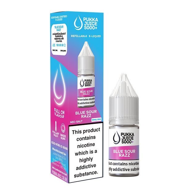 buy Pukka Juice 5000+ Nic Salts 10ml - Box of 10 at Wolfvapes.co.uk