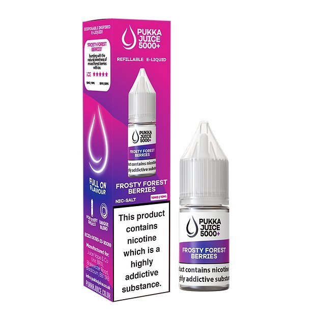 buy Pukka Juice 5000+ Nic Salts 10ml - Box of 10 at Wolfvapes.co.uk