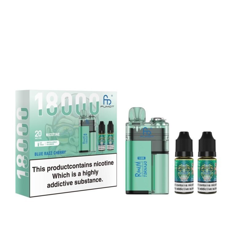buy R and M Tornado 18000 Disposable Vape - Box of 5 at Wolfvapes.co.uk