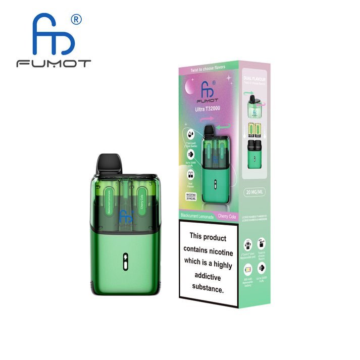 buy RandM Fumot T32000 Ultra Prefilled Pod Kit Box of 5 at Wolfvapes.co.uk