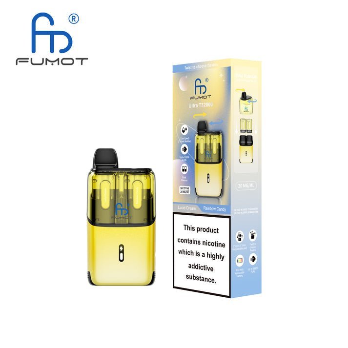 buy RandM Fumot T32000 Ultra Prefilled Pod Kit Box of 5 at Wolfvapes.co.uk