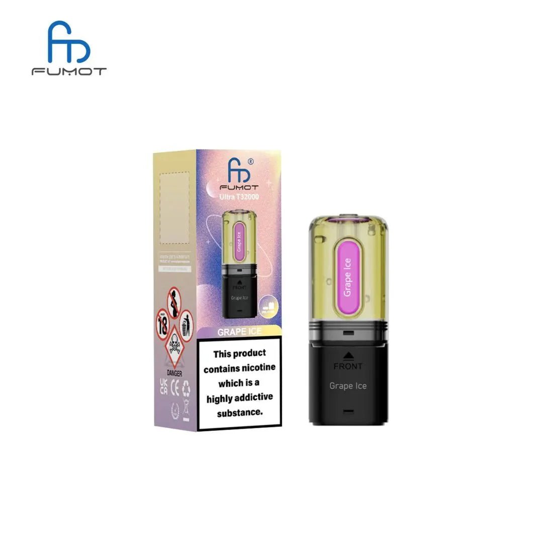buy RandM Fumot T32000 Ultra Replacement Pods Box of 5 at Wolfvapes.co.uk