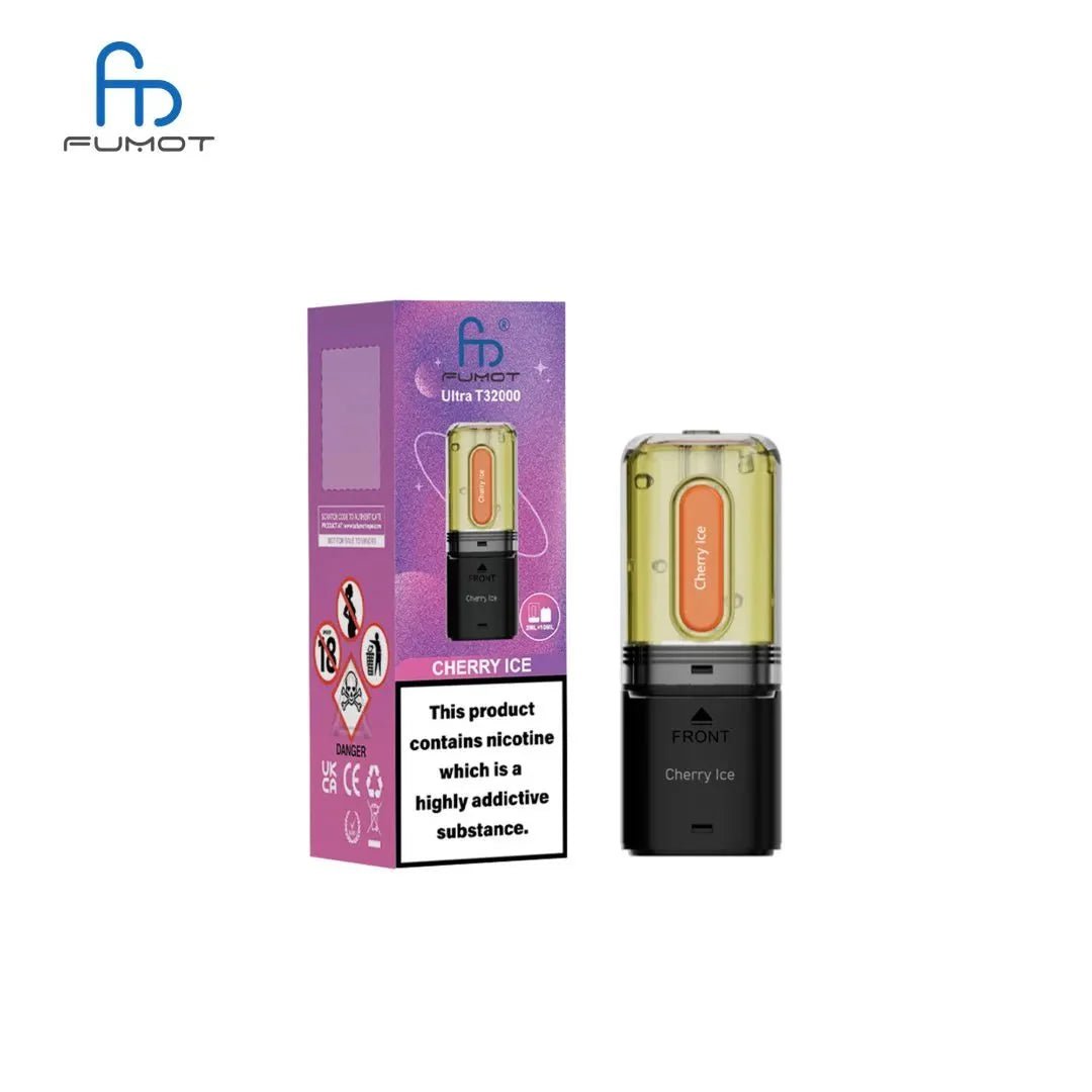 buy RandM Fumot T32000 Ultra Replacement Pods Box of 5 at Wolfvapes.co.uk