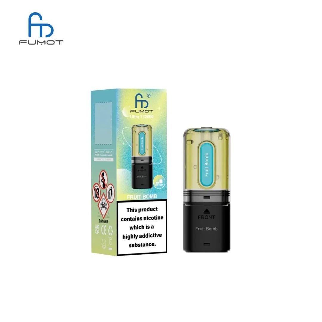 buy RandM Fumot T32000 Ultra Replacement Pods Box of 5 at Wolfvapes.co.uk