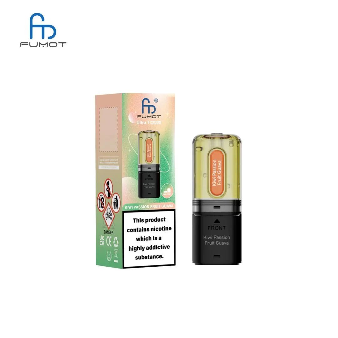 buy RandM Fumot T32000 Ultra Replacement Pods Box of 5 at Wolfvapes.co.uk