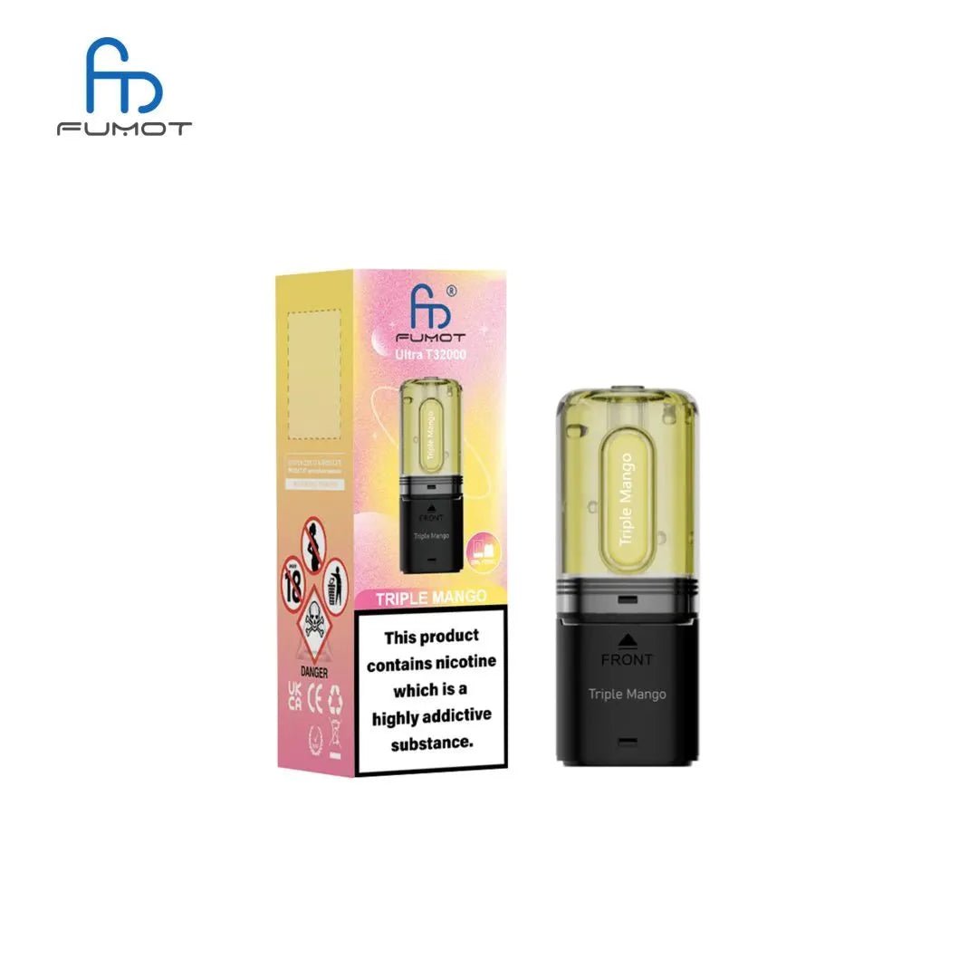 buy RandM Fumot T32000 Ultra Replacement Pods Box of 5 at Wolfvapes.co.uk