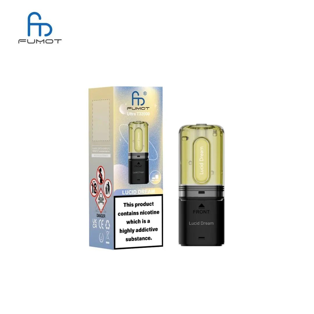 buy RandM Fumot T32000 Ultra Replacement Pods Box of 5 at Wolfvapes.co.uk