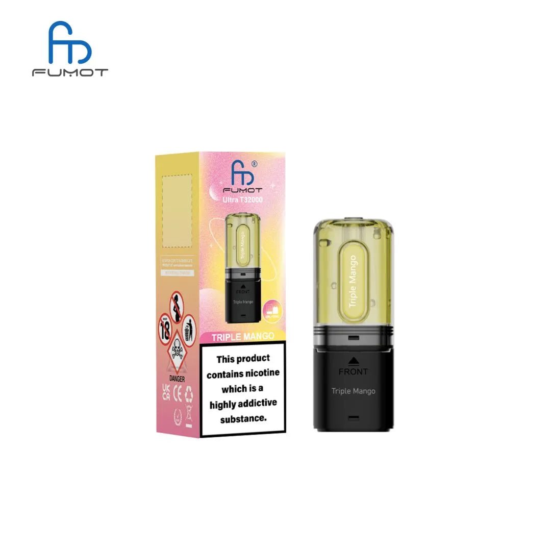 buy RandM Fumot T32000 Ultra Replacement Pods Pack of 5 at Wolfvapes.co.uk