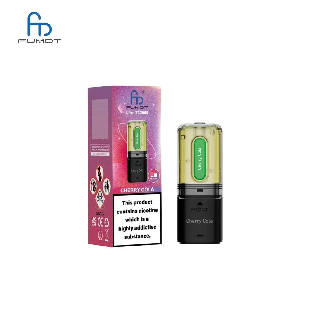 buy RandM Fumot T32000 Ultra Replacement Pods Pack of 5 at Wolfvapes.co.uk
