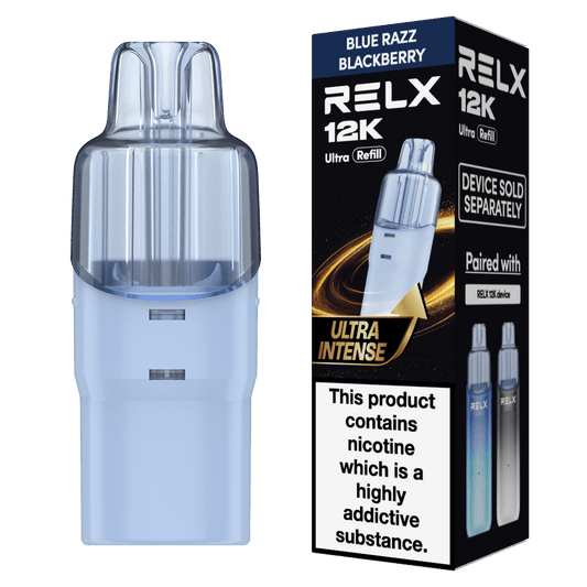 buy Relx 12k Ultra Refill Pods Pack of 5 at Wolfvapes.co.uk