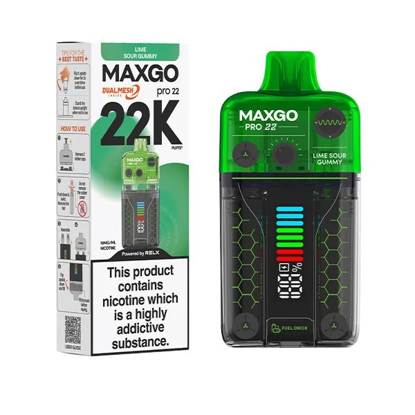 buy RELX Maxgo 22k Disposable Vape at Wolfvapes.co.uk