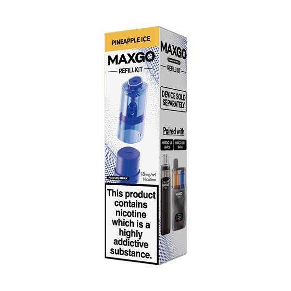 Relx Maxgo 33k & 12k Replacement Pods Pack of 5 Relx Maxgo 33k & 12k Replacement Pods Pack of 5