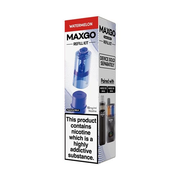 Relx Maxgo 33k & 12k Replacement Pods Pack of 5 Relx Maxgo 33k & 12k Replacement Pods Pack of 5