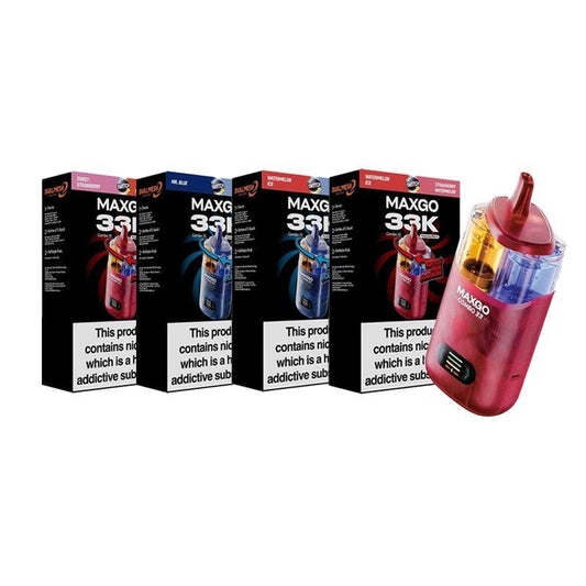 buy Relx Maxgo 33k Prefilled Pod Vape Kit Pack of 5 at Wolfvapes.co.uk