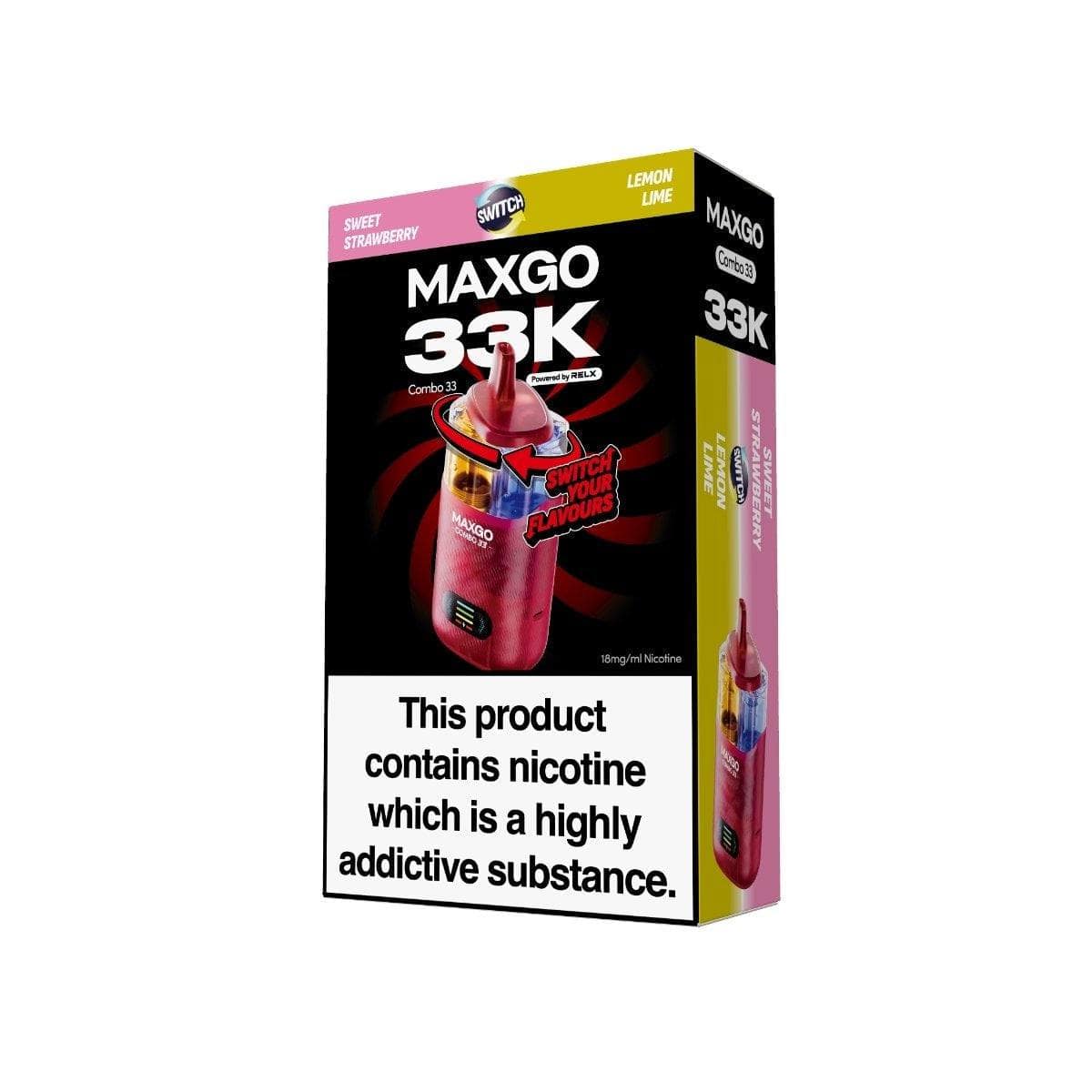 Relx Maxgo 33k Prefilled Pod Vape Kit Stylish & Reliable Relx Maxgo 33k Prefilled Pod Vape Kit Stylish & Reliable