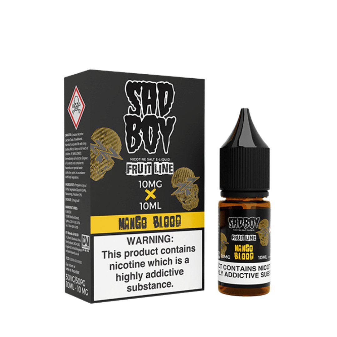 buy Sad Boy E - liquid 10ml Nic Salt Box of 10 at Wolfvapes.co.uk