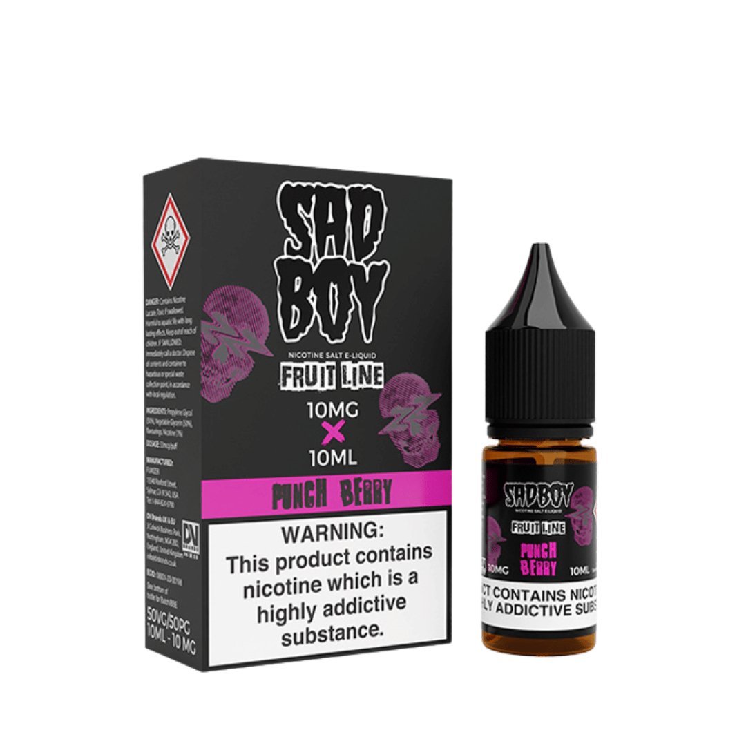buy Sad Boy E - liquid 10ml Nic Salt Box of 10 at Wolfvapes.co.uk