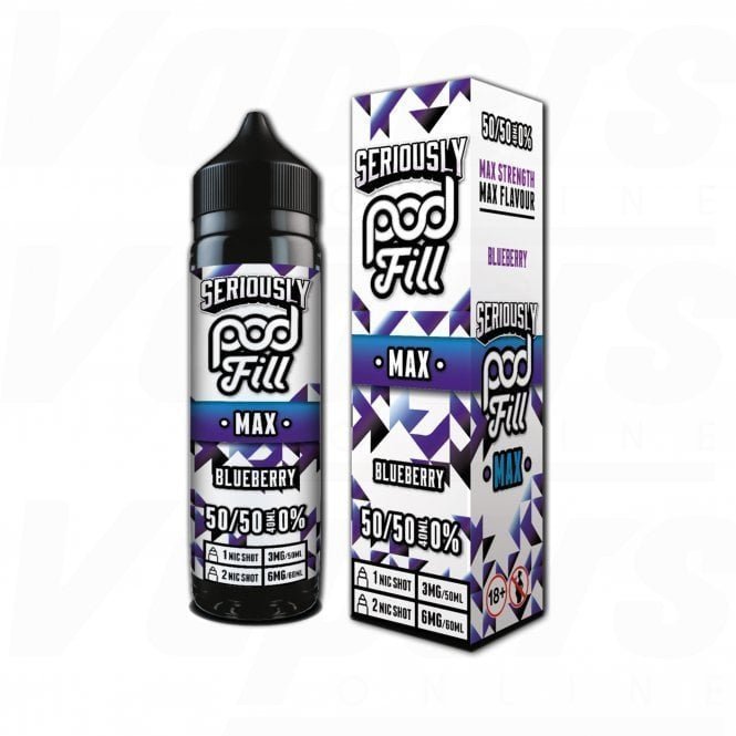 buy Seriously Pod Fill Max 50ml E - Liquid at Wolfvapes.co.uk