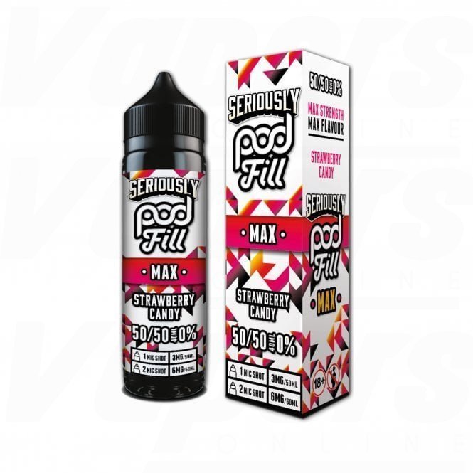 buy Seriously Pod Fill Max 50ml E - Liquid at Wolfvapes.co.uk