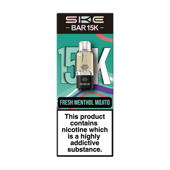 buy Ske Bar 15k Replacement Pods Pack of 5 at Wolfvapes.co.uk