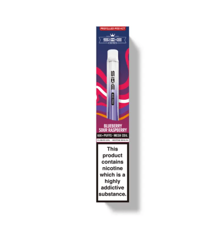 buy SKE Crystal Pro 600 Prefilled Vape Pod Kit Pack of 10 at Wolfvapes.co.uk