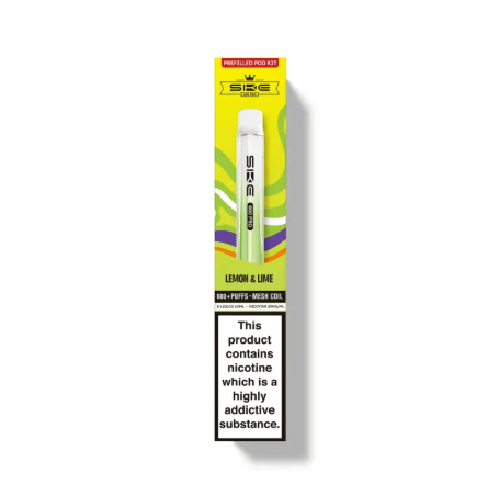 buy SKE Crystal Pro 600 Prefilled Vape Pod Kit Pack of 10 at Wolfvapes.co.uk